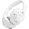 JBL Tune 770NC Adaptive Noise Cancelling Bluetooth JBL Pure Bass Wireless Over Ear ANC Headphones - White - Image 2