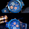 BOAMIGO Luxury Brand Men Sports Watch Leather Strap Digital Quartz Clock Waterproof Watch Relogio Masculino - Image 9