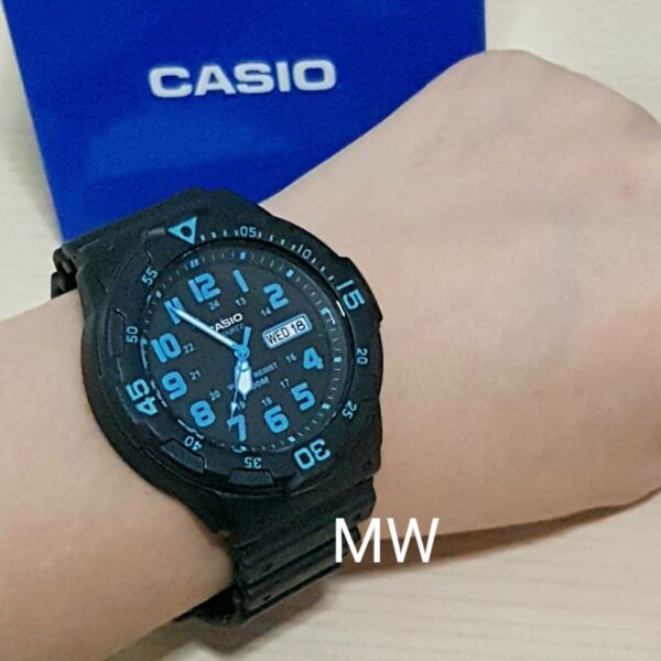 Casio Men Water Resistant Analog Sport Resin Watch MRW-200H-1B2 MRW-200H-2B - Image 9