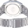 Casio A158WA-1DF Men's Classic Silver Stainless Steel Water Resistant Digital Watch - Image 7