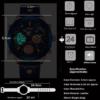 BOAMIGO Luxury Brand Men Sports Watch Leather Strap Digital Quartz Clock Waterproof Watch Relogio Masculino - Image 8