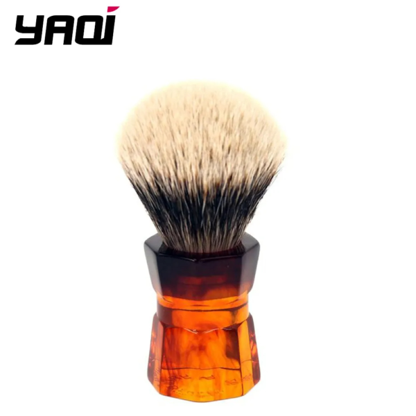 Yaqi 26mm Moka Express Two Band Badger Hair Men's Beard Shaving Brush