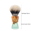 Yaqi Cavern Lake Two Band Badger Hair Men Wet Shaving Brush - Image 6