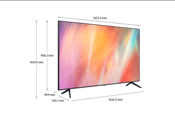 SAMSUNG 75″ CRYSTAL UHD 4K SMART TV (AU7000) – OFFICIAL WARRANTY - Image 3