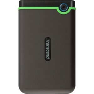 Transcend StoreJet 25M3 4TB Ruggedized USB 3.1 Portable Hard Drive - TS4TSJ25M3S