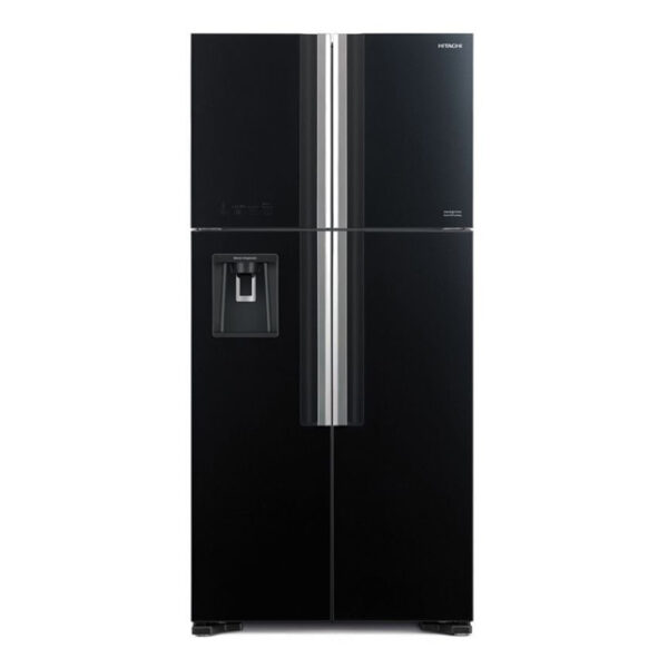 Hitachi Refrigerator RW690 GBK Black Glass