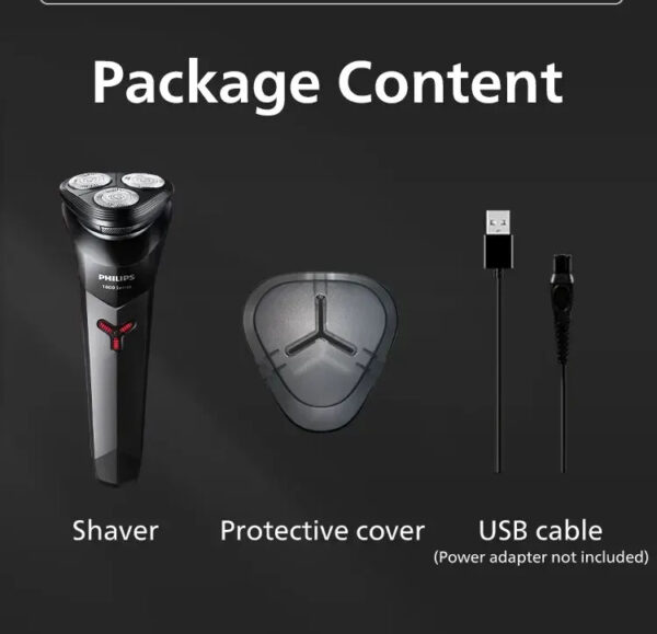 PHILIPS S1113 USB Interface Men's Recommended Fashionable Portable Full-body Water Wash New 1 Series Upgrade Electric Shaver - Image 16