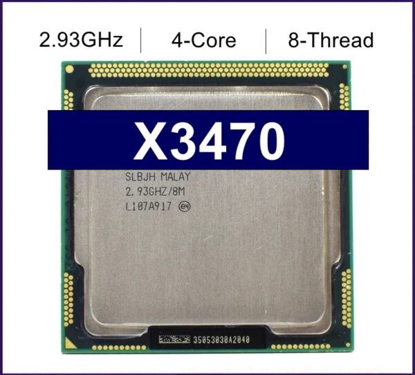 Used Xeon X3470 Processor 8M Cache 2.93GHz SLBJH LGA 1156 CPU