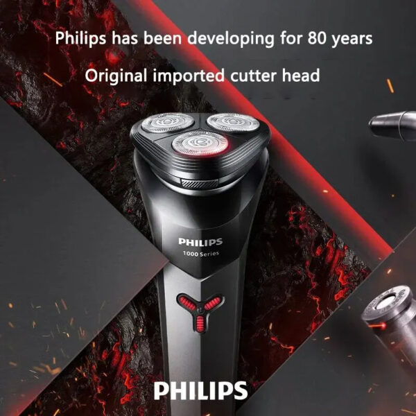 PHILIPS S1113 USB Interface Men's Recommended Fashionable Portable Full-body Water Wash New 1 Series Upgrade Electric Shaver - Image 6