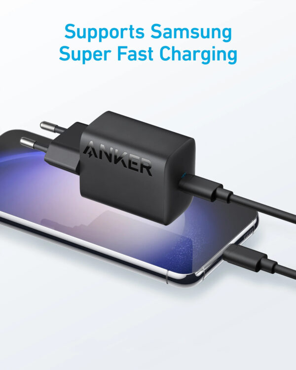 Anker 312 30W USB-C Charger USB-C Power Supply Compact High-Speed Fast Charger Typle C Iphone Charger for Samsung S23, MacBook - Image 5