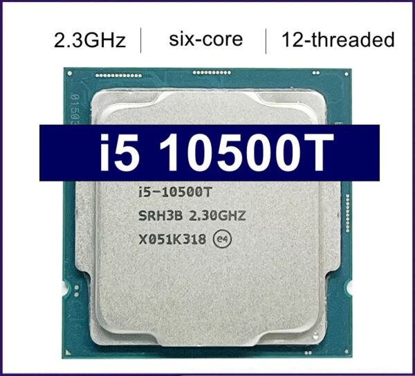 NEW Core i5 10500T 2.3GHz six-core Twelve-threaded CPU Processor L3=12M 125W LGA 1200