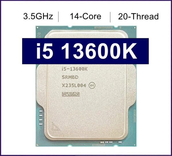 NEW Core i5 13600K 3.5GHz 14-Core 20-Thread CPU Processor 10NM L3=24M 125W LGA 1700