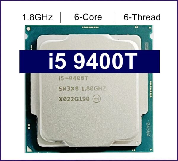 Used Core i5-9400T 1.8GHz Six-Core Six-Thread CPU Processor 9M 35W LGA 1151