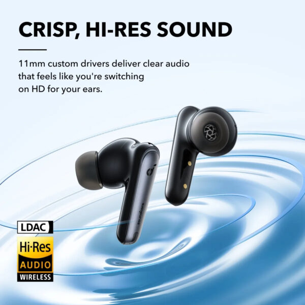 soundcore by Anker Liberty 4 NC Wireless Noise Cancelling Earbuds 98.5% Noise Reduction Adaptive Noise Cancelling - Image 3