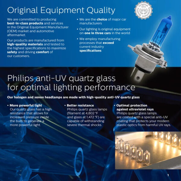 Philips H1 H4 H7 H8 H11 HB2 HB3 HB4 9003 9005 9006 12V Diamond Vision 5000K Super White Halogen Bulbs Auto Headlight Fog Lamp - Image 9