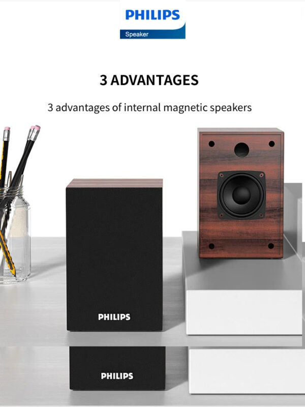 Philips SPA20 Bluetooth Speakers Outdoor Loudspeaker Music Player HiFi Stereo Sound Subwoofer for Computer Desktop Mobile Phone - Image 9