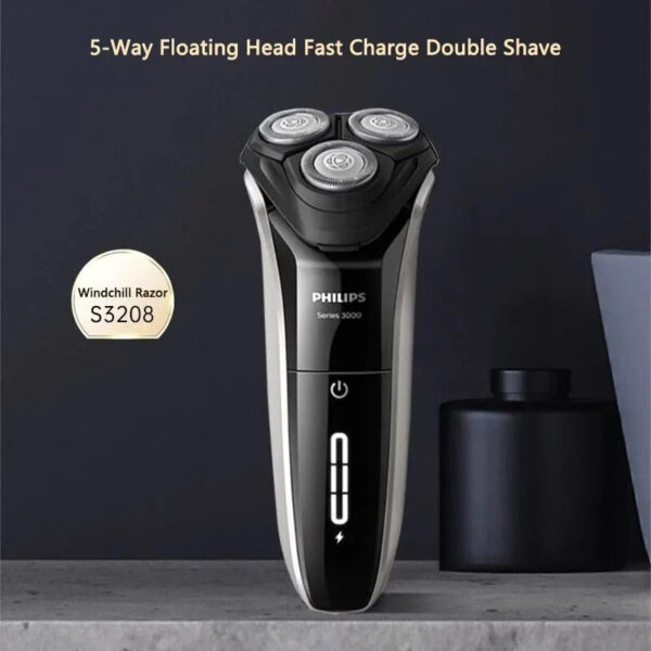 Philips S3208 New 3000 Series Original Electric Shaver Fast Charging Full Body Wash Intelligent Beard Razor Men Shaver - Image 3