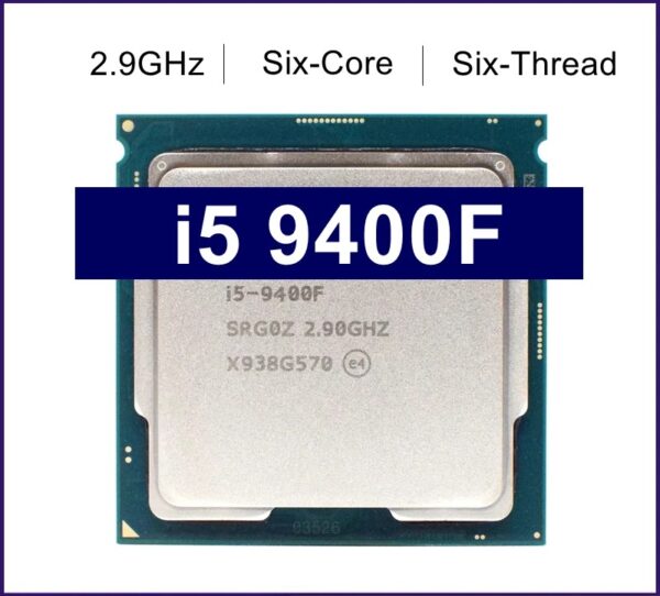 Used Core i5 9400F 2.9GHz Six-Core Six-Thread 65W 9M SRF6M/SRG0Z Processor LGA 1151 scattered pieces cpu