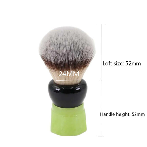 YAQI Mojito Synthetic Hair Men Wet Shaving Brush for Men - Image 16