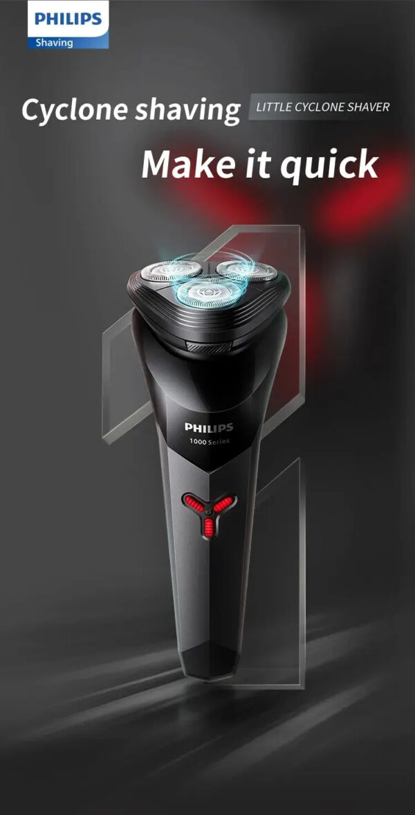 PHILIPS S1113 USB Interface Men's Recommended Fashionable Portable Full-body Water Wash New 1 Series Upgrade Electric Shaver - Image 12