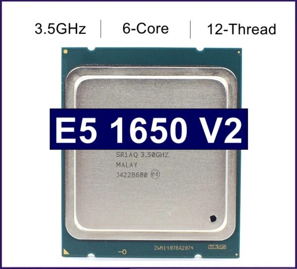 Used Xeon E5 1650 V2 3.5GHz 6 Core 12Mb Cache Socket 2011 CPU Processor