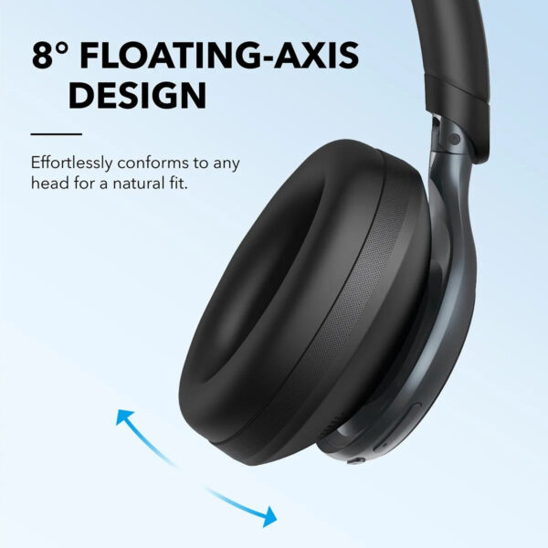 Soundcore by Anker Space One Active Noise Cancelling Headphones Wireless Headphones Bluetooth 5.3 2X Stronger Voice Reduction - Image 4