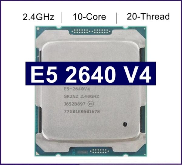 Used Xeon E5 2640 V4 2640V4 Processor SR2NZ 2.4GHz 10 Core 25M 90W LGA 2011-3 CPU