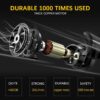Tire Inflator 3-meter Power Cord 12V 10A Portable 150 PSI Car Air Compressor Pump Digital for Car Motorcycles Bicycles - Image 5