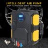 Tire Inflator 3-meter Power Cord 12V 10A Portable 150 PSI Car Air Compressor Pump Digital for Car Motorcycles Bicycles - Image 4