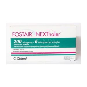 Foster Nexthaler 200mcg 6mcg Inhalation Powder