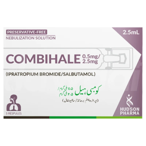 Combihale 0.5mg 2.5mg Neb Sol 10s