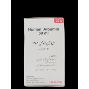 Human Albumin 20% 50ml Behring